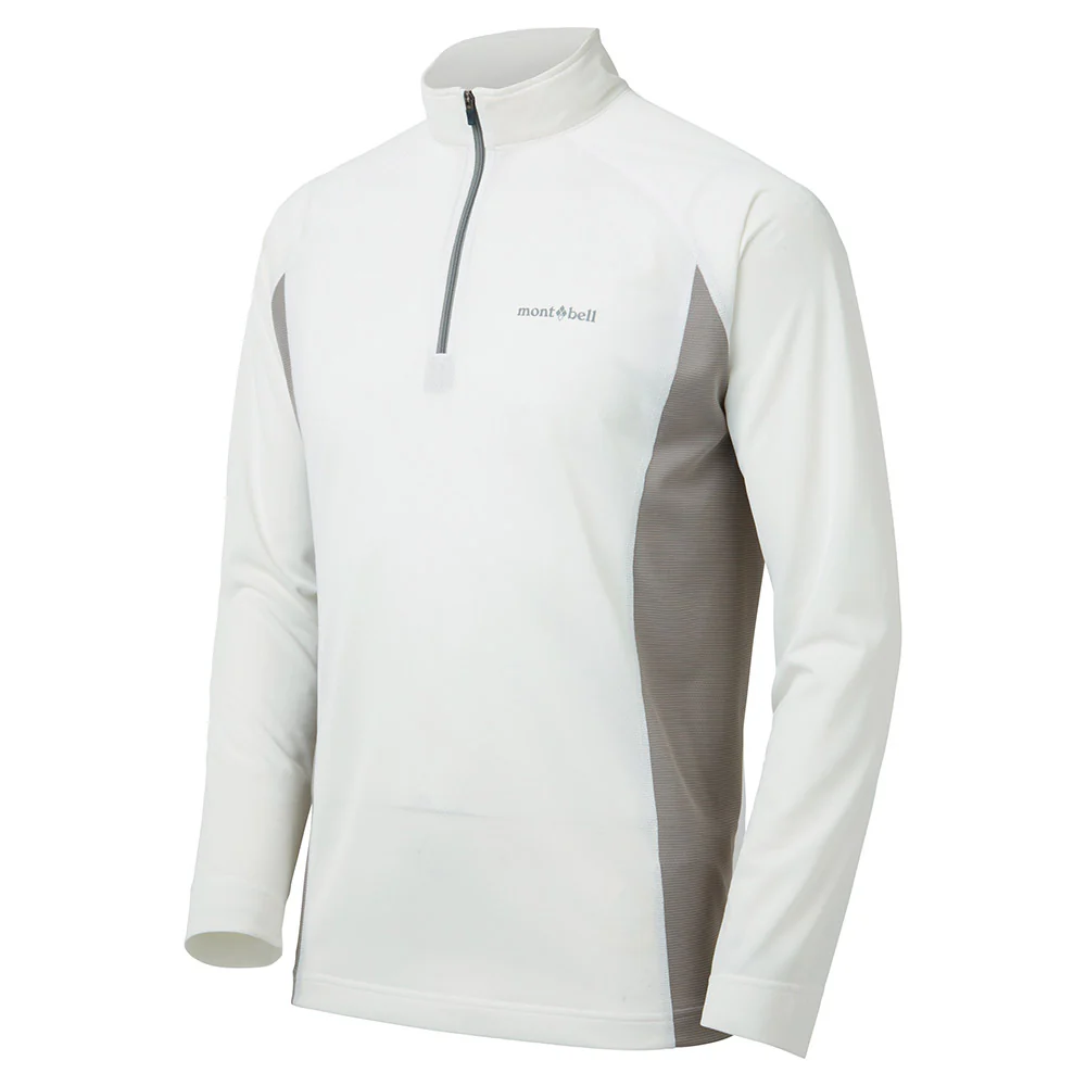 Montbell Cool Long Sleeve Zip Shirt Men's