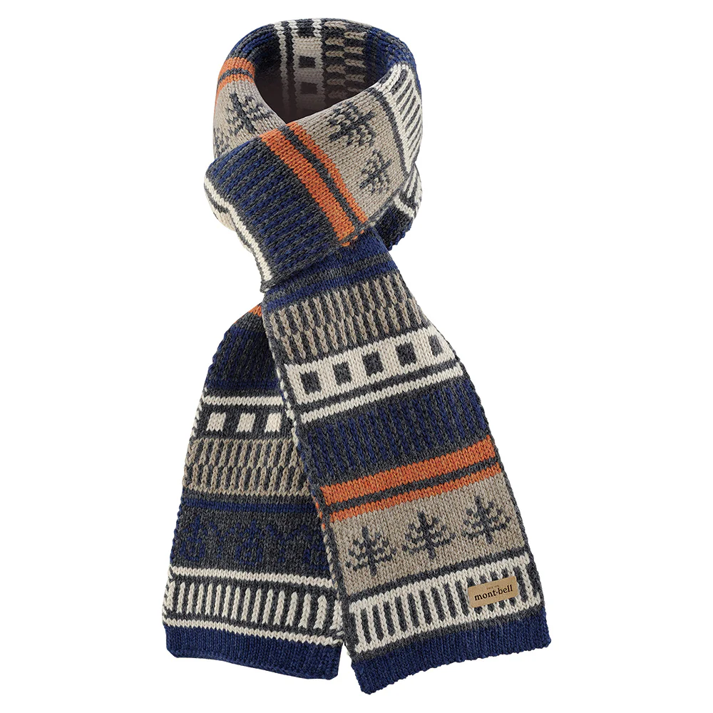 Montbell Knit Highland Muffler Forest - Image 2