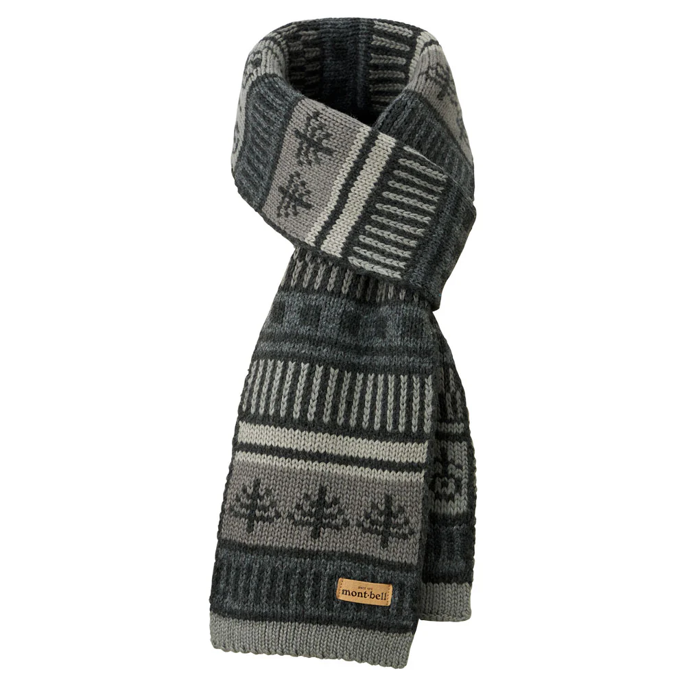 Montbell Knit Highland Muffler Forest - Image 4