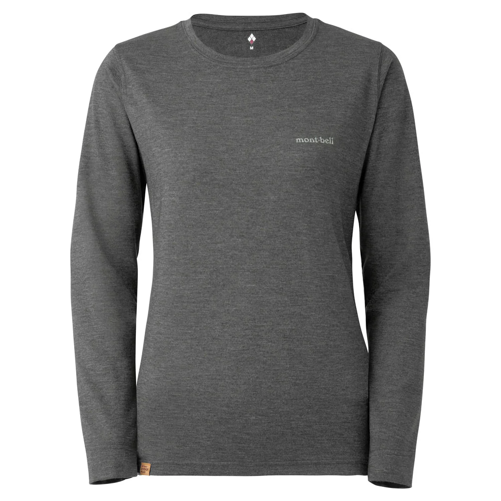 Montbell Merino Wool Plus Light Long Sleeve T Women's