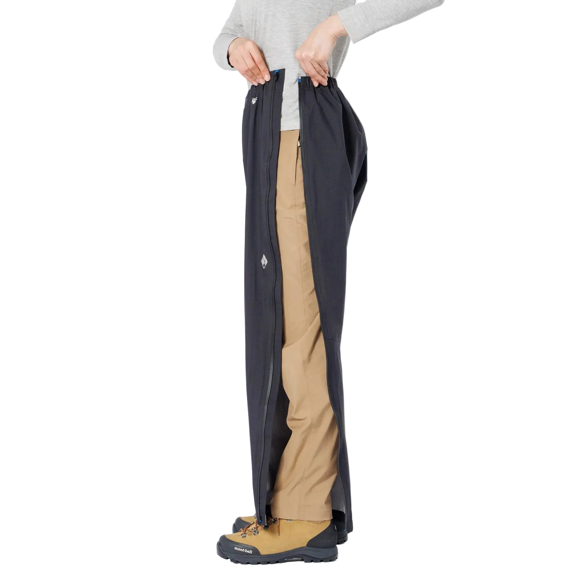 Montbell Dry-Tec Full Zip Rain Pants Women's - Image 5