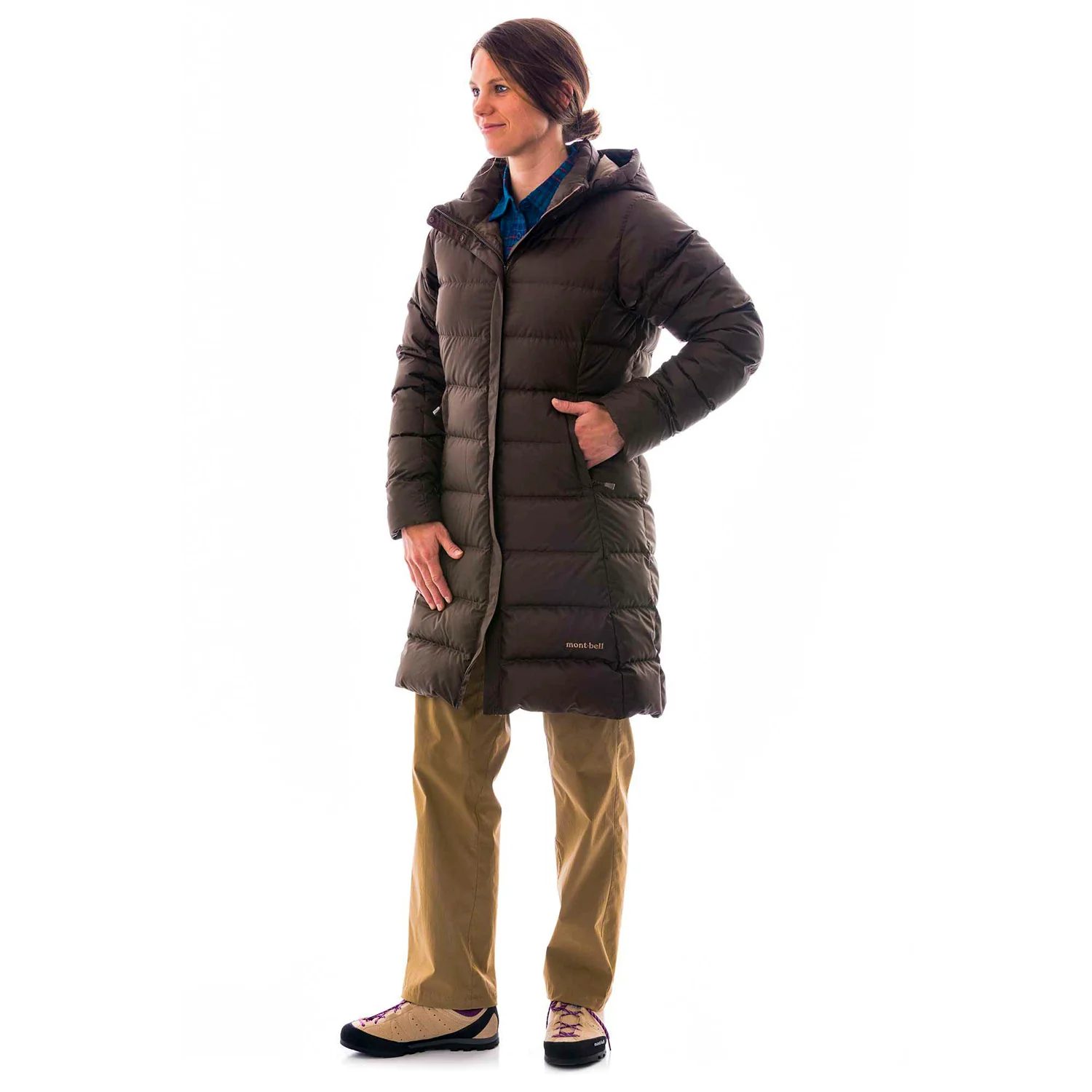 Montbell Travel Down Long Coat Women's - Image 4