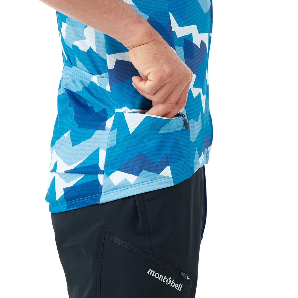 Montbell Wickron Cool Cycling Short Sleeve Jersey #3 - Image 5