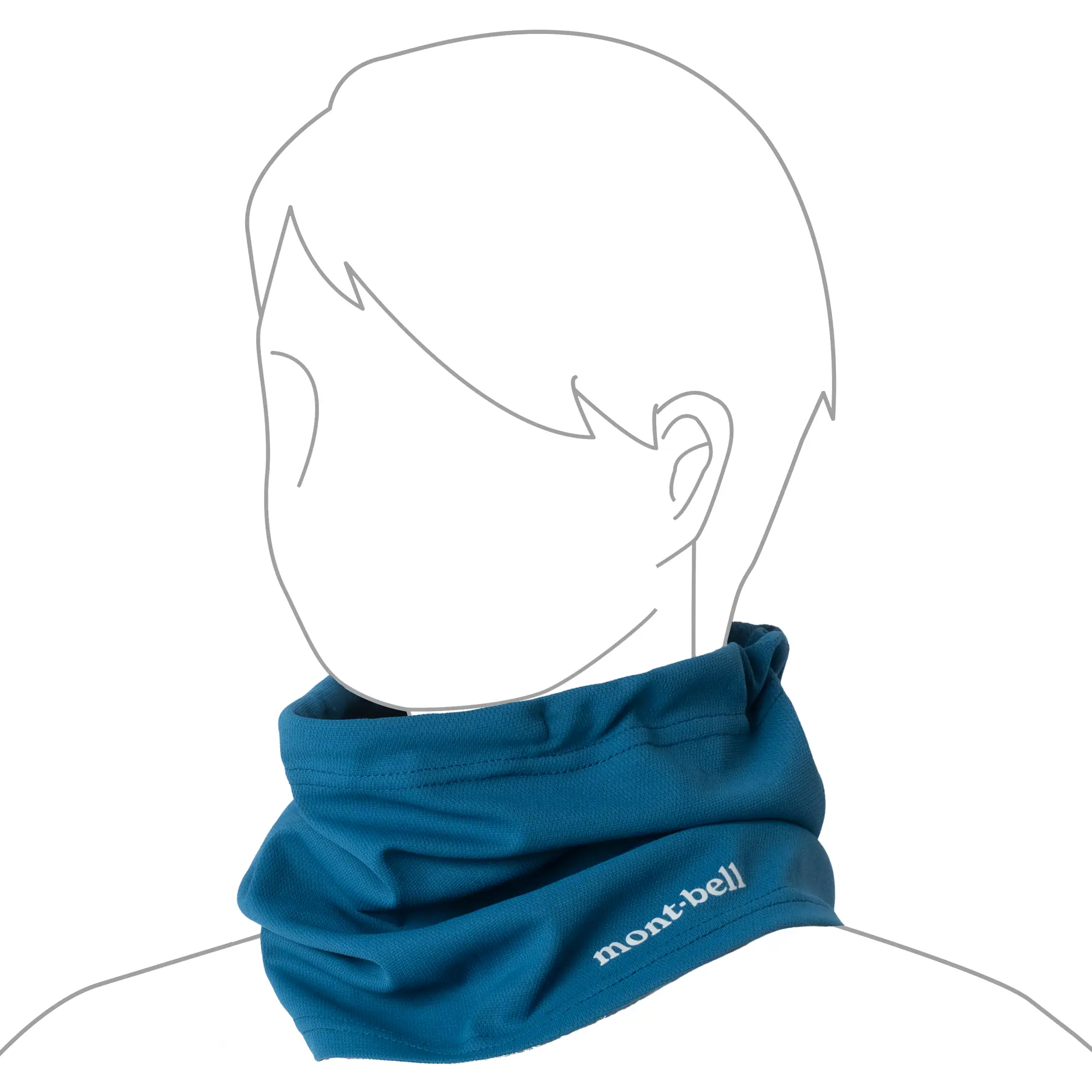 Montbell Wickron Cool Neck Gaiter - Image 4